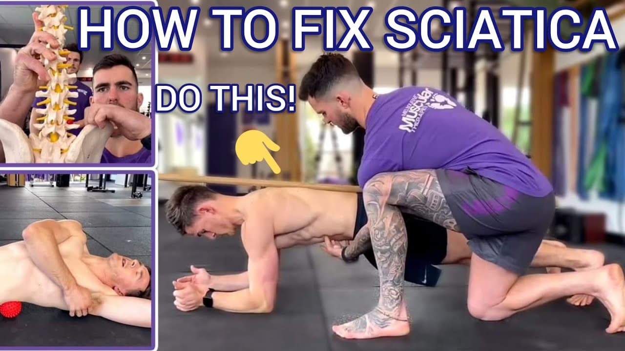 SCIATICA FIX 💥 Lower Back Pain | Disc Bulge | Nerve Pain