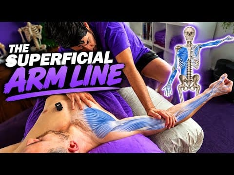 Performing Bodywork On 'The Superficial Front Arm Line' | Anatomy Trains