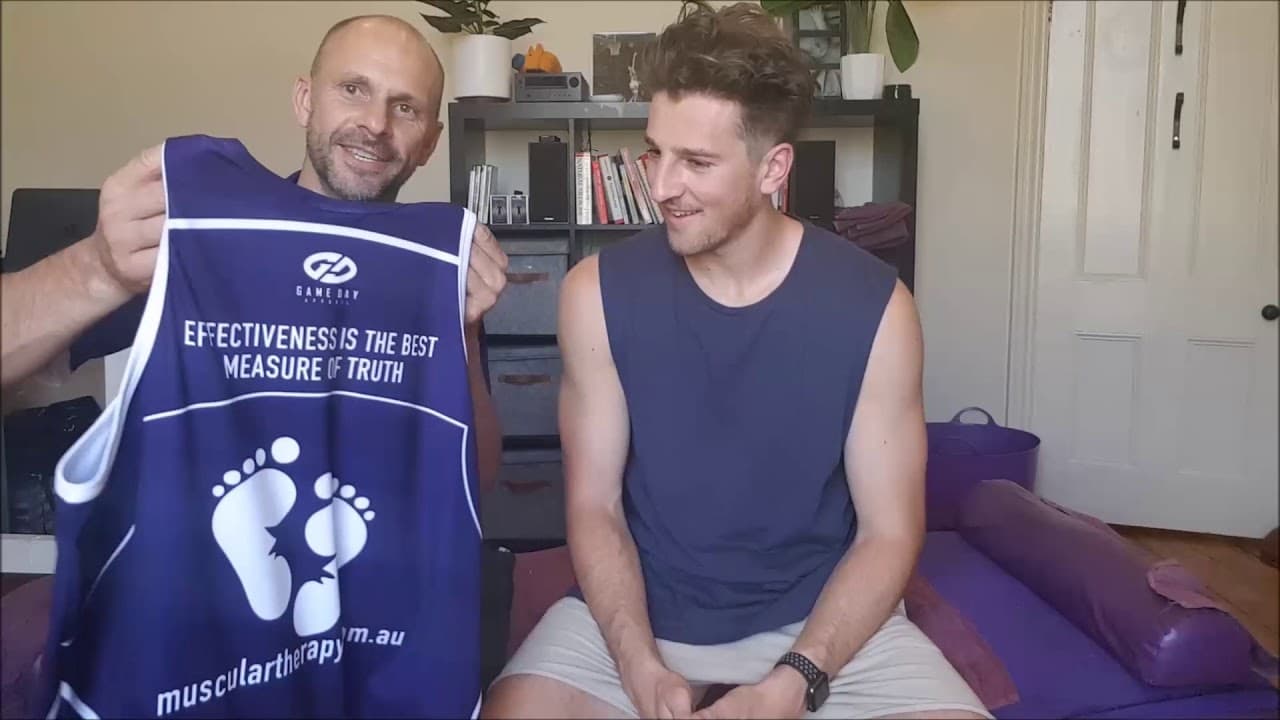 Marcus Bontempelli Singlet Presentation | Melbourne Muscular Therapies